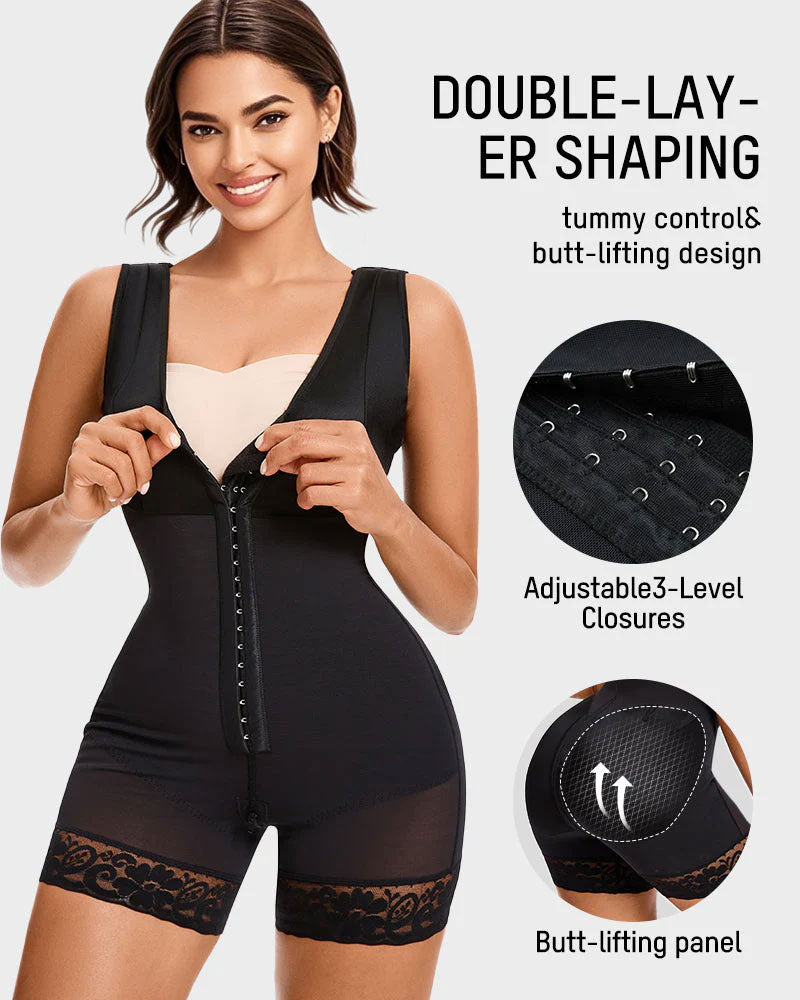 š„FLASH SALEš„ Extra Plus Size Shaper Bodysuit Tummy Control Shapewear With Bra