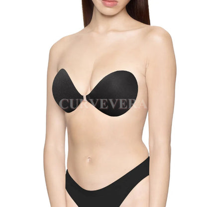 Seamless Push-up Sticky Bra